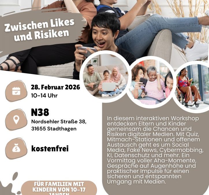 Zwischen Likes und Risiken – Interaktive Medienaktion für Familien