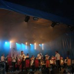 Bigband bei der Fête de la musique auf der Hauptbühne in Soissons