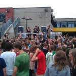 Abistreich 2012: Lehrer auf dem fliegenden Teppich und Disko für die Kleinen