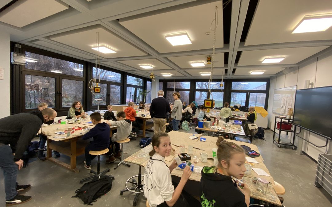 Kreative Kunstwerke – Weihnachtsbasteln der 5./6. Klassen