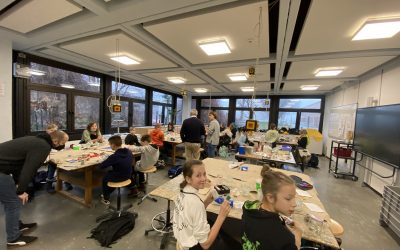 Kreative Kunstwerke – Weihnachtsbasteln der 5./6. Klassen