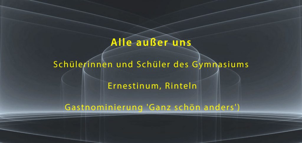 Der nächste Preis für „Alle, außer uns“ – Klasse 08-4 gewinnt niedersächsische Filmklappe