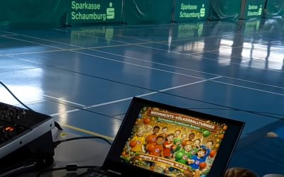 🎄Weihnachts-Völkerballturnier am Ernestinum: Spannung, Fairness und große Freude