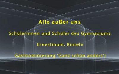 Der nächste Preis für „Alle, außer uns“ – Klasse 08-4 gewinnt niedersächsische Filmklappe