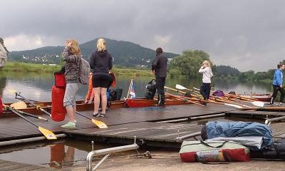 Dem Regen sei Dank: Ruderer schlafen in Holzminden aus!